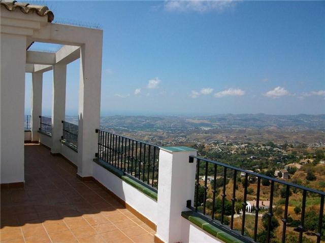 Mijas panorama from Kev and Jane`s apartment